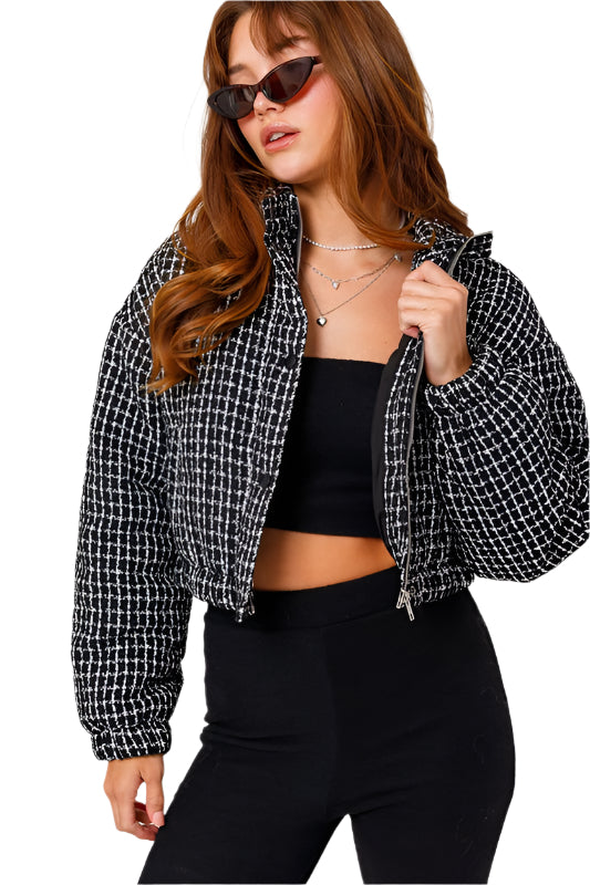 Gabriella Crop Puffer Jacket