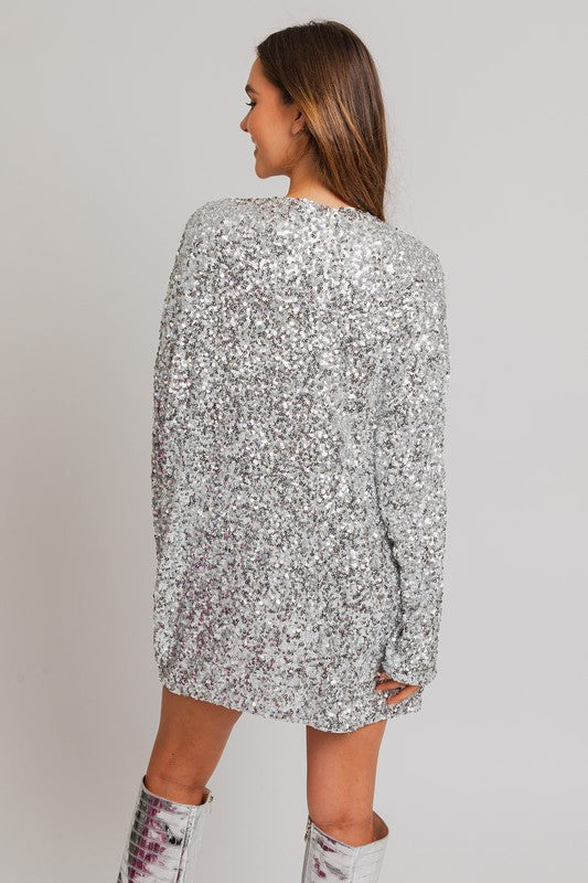 Hailey Sequin Mini Dress