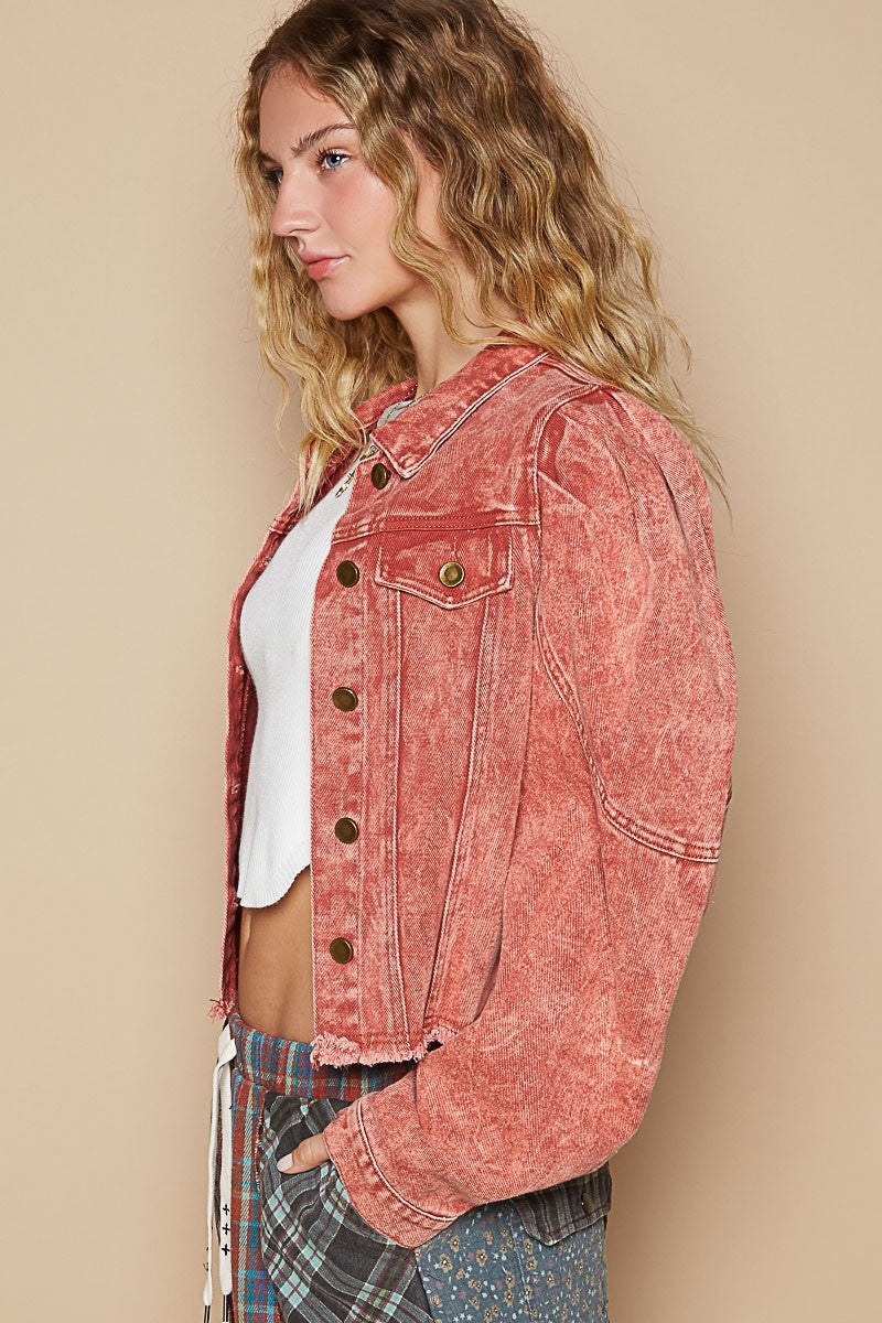 Scarlett Cropped Denim Jacket