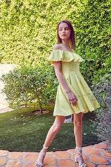 Layla Ruffle Mini Dress