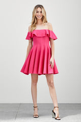 Layla Ruffle Mini Dress