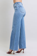 Judy Blue Full Size Wide Leg Jeans