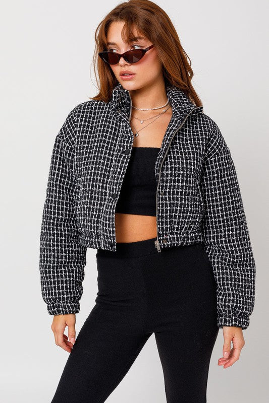 Gabriella Crop Puffer Jacket
