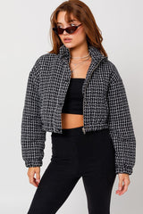 Gabriella Crop Puffer Jacket