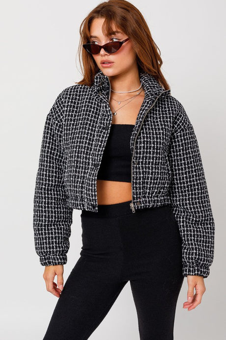 Gabriella Crop Puffer Jacket