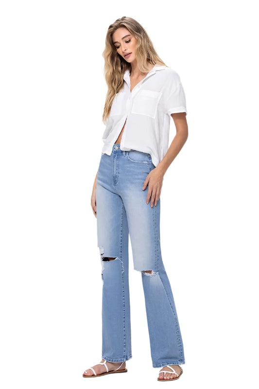 High Rise Vintage Flare Jeans