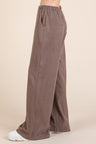 Caroline Elastic Waist Wide Leg Pants