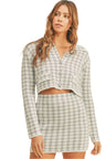 Everly Knit Cardigan and Mini Skirt Set