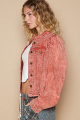 Scarlett Cropped Denim Jacket