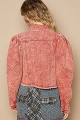 Scarlett Cropped Denim Jacket