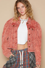 Scarlett Cropped Denim Jacket