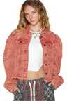 Scarlett Cropped Denim Jacket