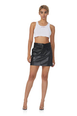 Terrie Mini Skirt - Noir